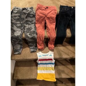 Bundle of Boy Clothes (Top/Bottoms) Size 5/6